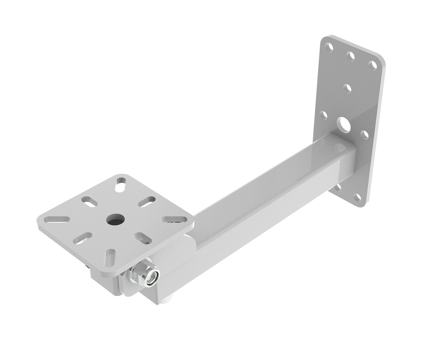 POWWHO80W - Powerdrive WHO80 W Bottom Mount Tilting Wall Bracket 323mm Type 80 White Image 1