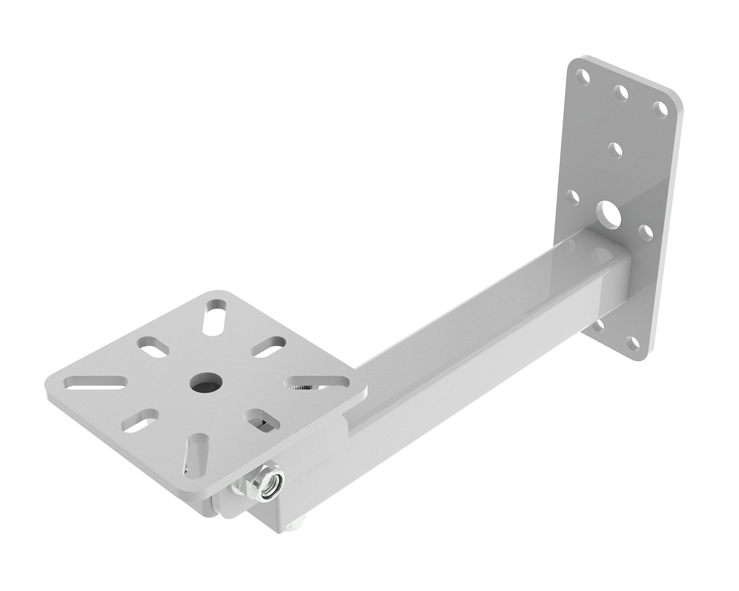 POWWHO90W - Powerdrive WHO90 W Bottom Mount Tilting Wall Bracket 323mm Type 90 White Image 1