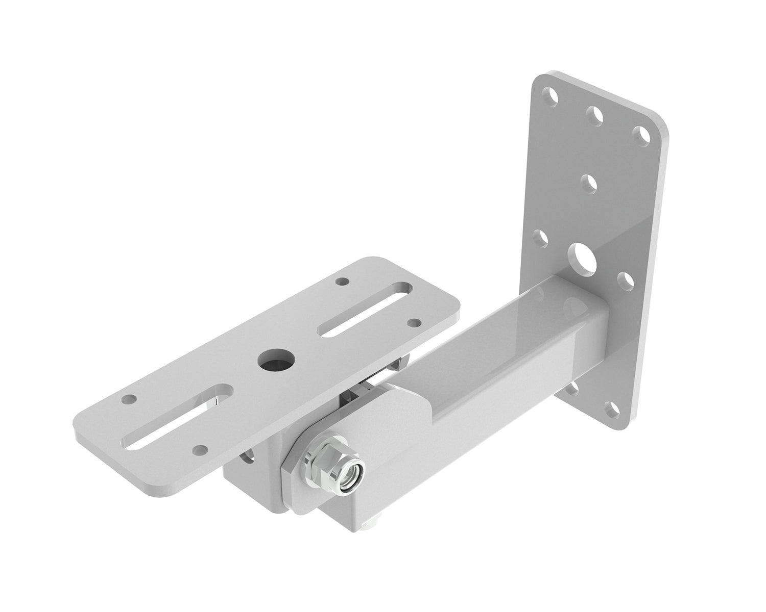 POWWHOM65W - Powerdrive WHOM65 W Bottom Mount Tilting Wall Bracket 215mm Type 65 White Image 1