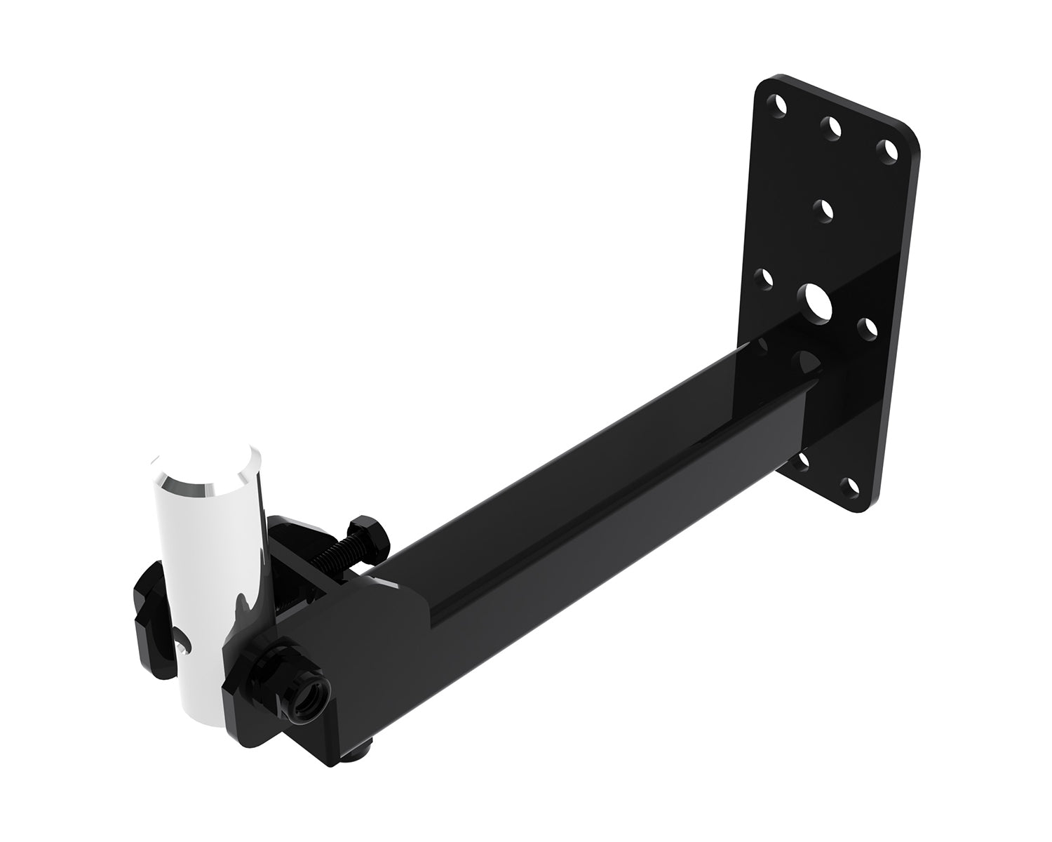 POWWHU35EHD - Powerdrive WHU35EHD B Heavy Duty Tilting Wall Bracket 324mm 35mm Spigot Blk Image 1