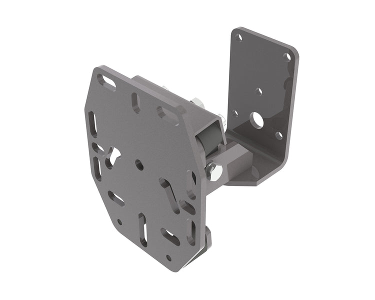 POWWME100AVG - Powerdrive WME100AV G Anti Vibration Wall Bracket Type 100 156 175mm Grey Image 1