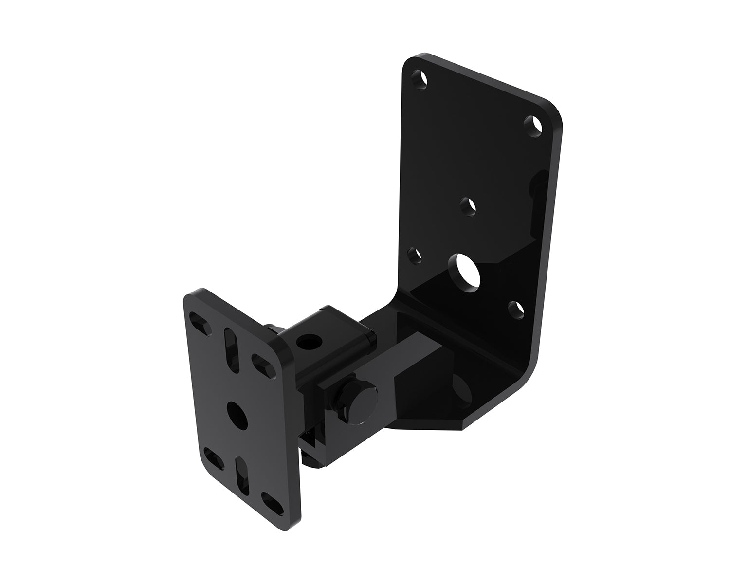 POWWME50 - Powerdrive WME50 B Back Mount Tilting Wall Bracket Type 50 126 146mm Black Image 1