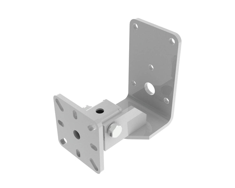 POWWME60W - Powerdrive WME60 W Back Mount Tilting Wall Bracket Type 60 126 146mm White Image 1