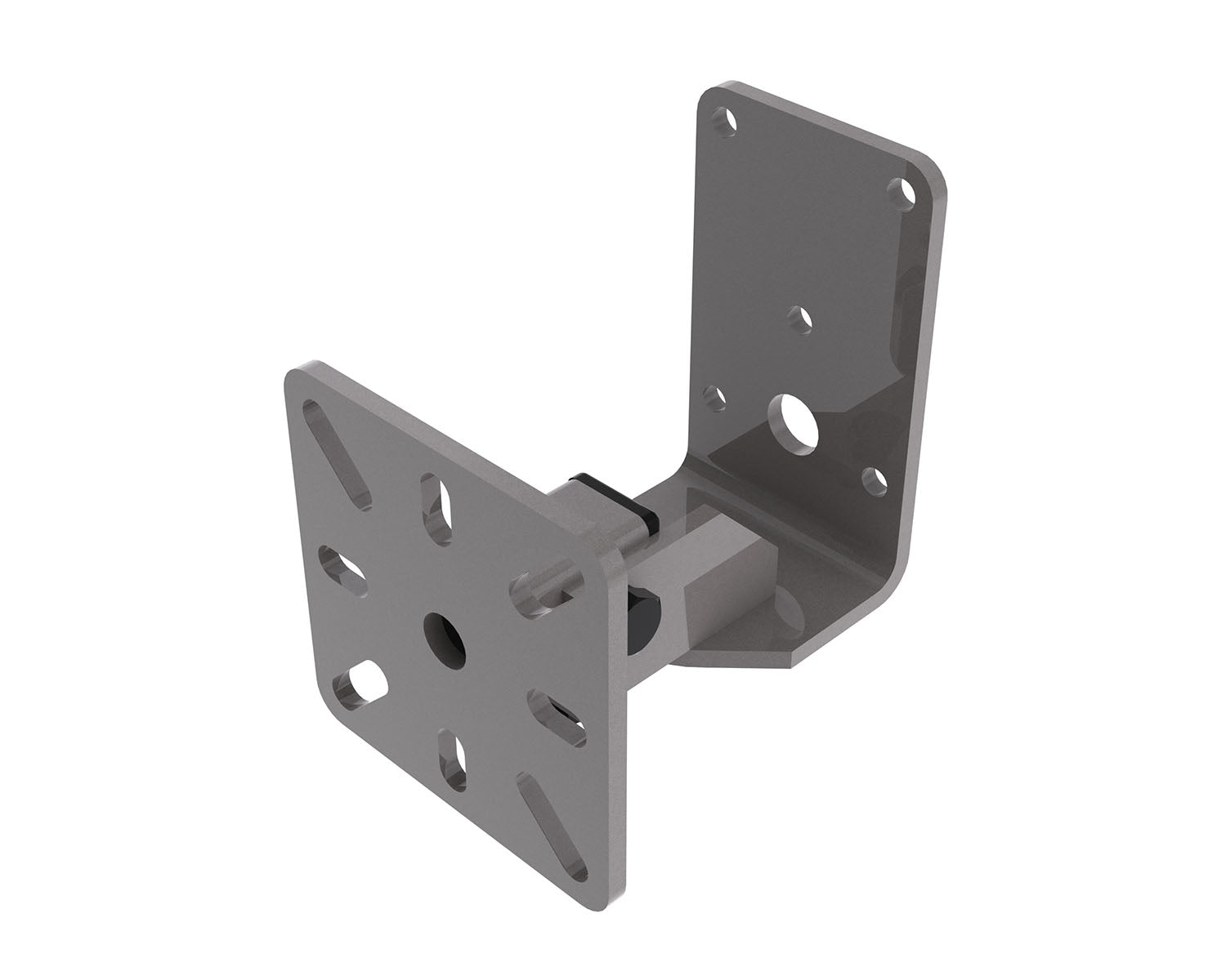 POWWME90G - Powerdrive WME90 G Back Mount Tilting Wall Bracket Type 90 126 146mm Grey Image 1
