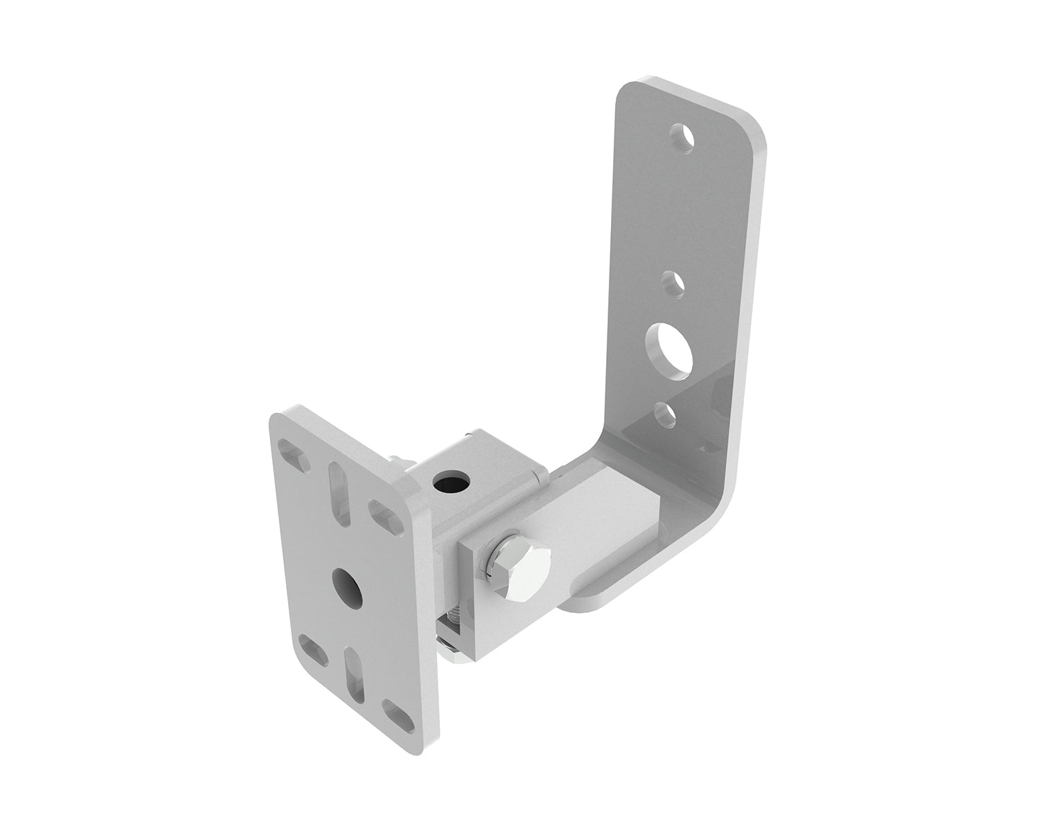 POWWMS5055W - Powerdrive WMS50 55 W Back Mount Tilting Wall Bracket Type 50 120 145mm Wht Image 1