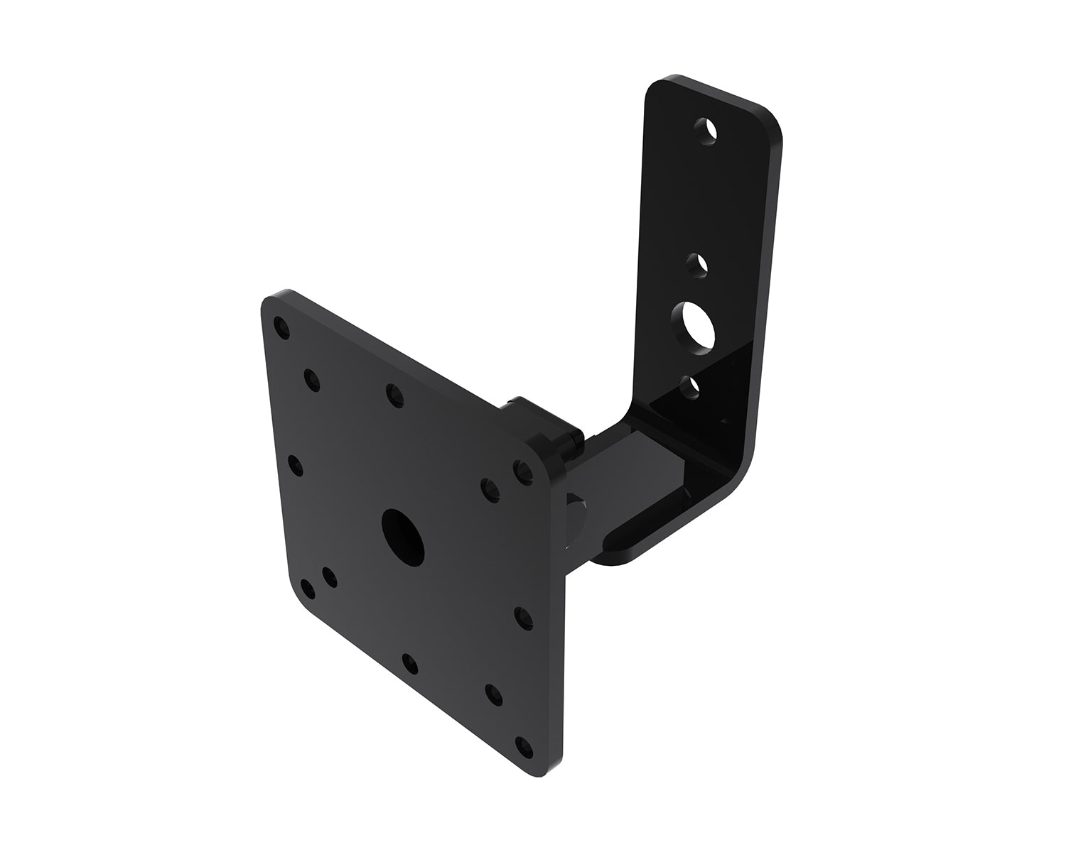 POWWMSV100B - Powerdrive WMSVESA100 B Back Mount Tilting Wall Bracket VESA 120 145mm Black Image 1