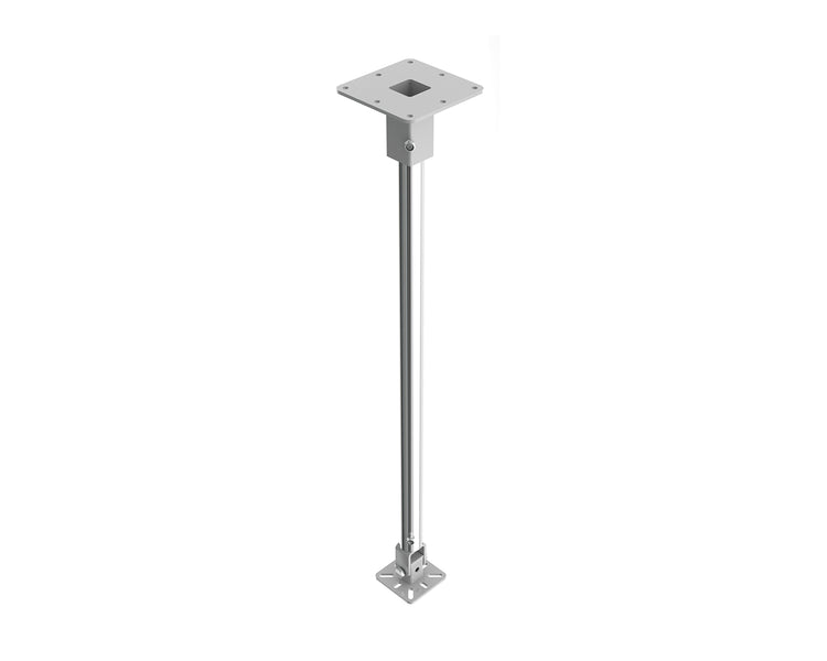 POWXB90W - Powerdrive XB90 W Top Mount Ceiling Bracket 1000mm Tube Type 90 40kg White Image 1