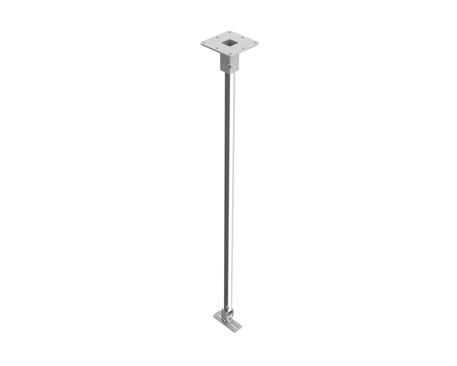 POWXC65W - Powerdrive XC65 W Top Mount Ceiling Bracket 1500mm Tube Type 65 40kg White Image 1