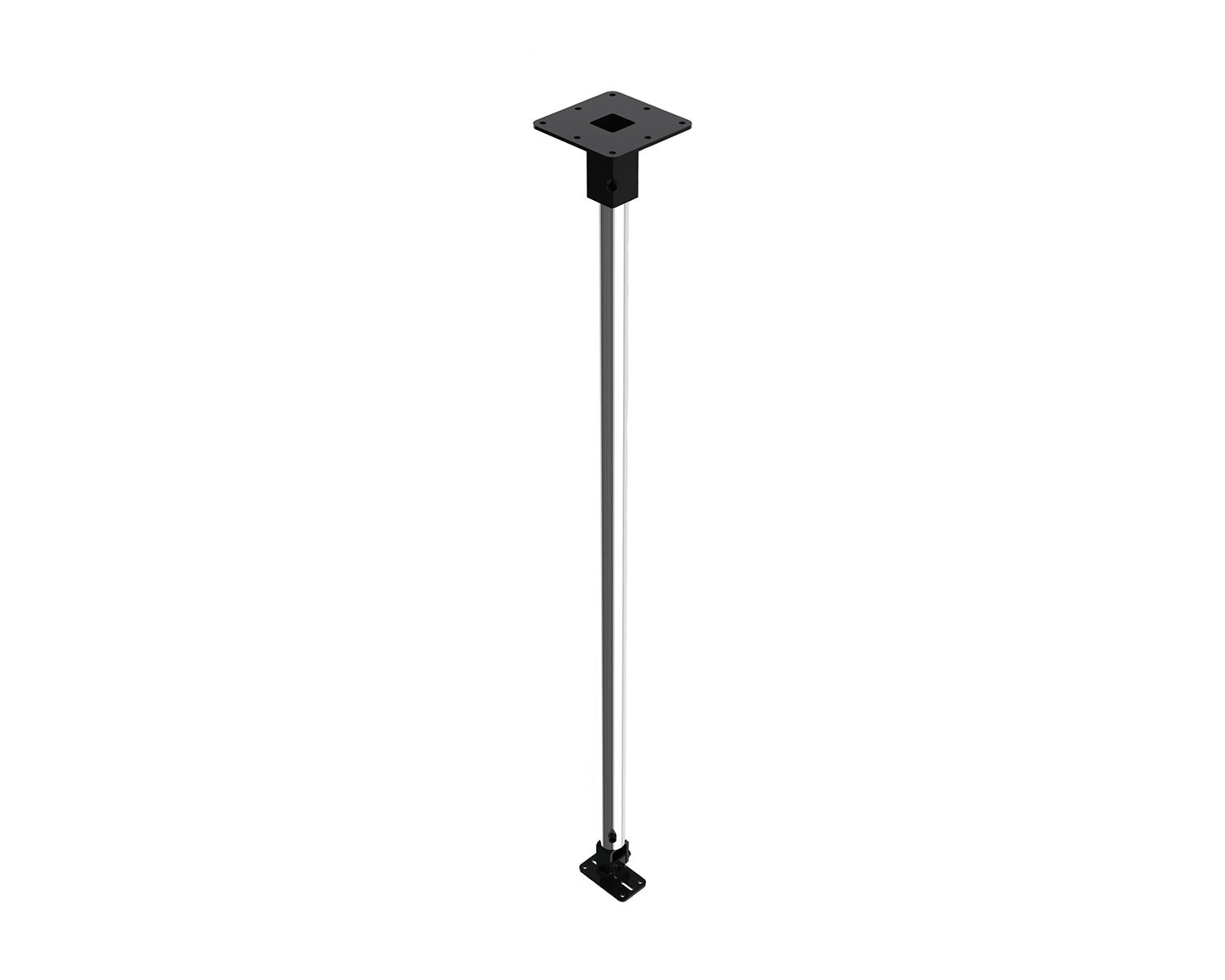 POWXC75 - Powerdrive XC75 B Top Mount Ceiling Bracket 1500mm Tube Type 75 40kg Black Image 1