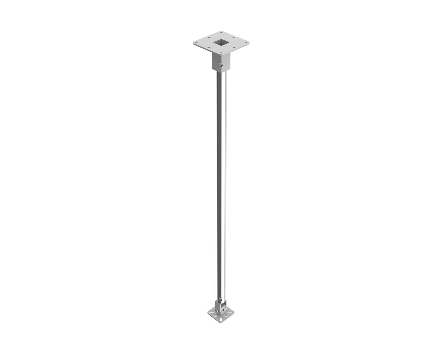 POWXC90W - Powerdrive XC90 W Top Mount Ceiling Bracket 1500mm Tube Type 90 40kg White Image 1
