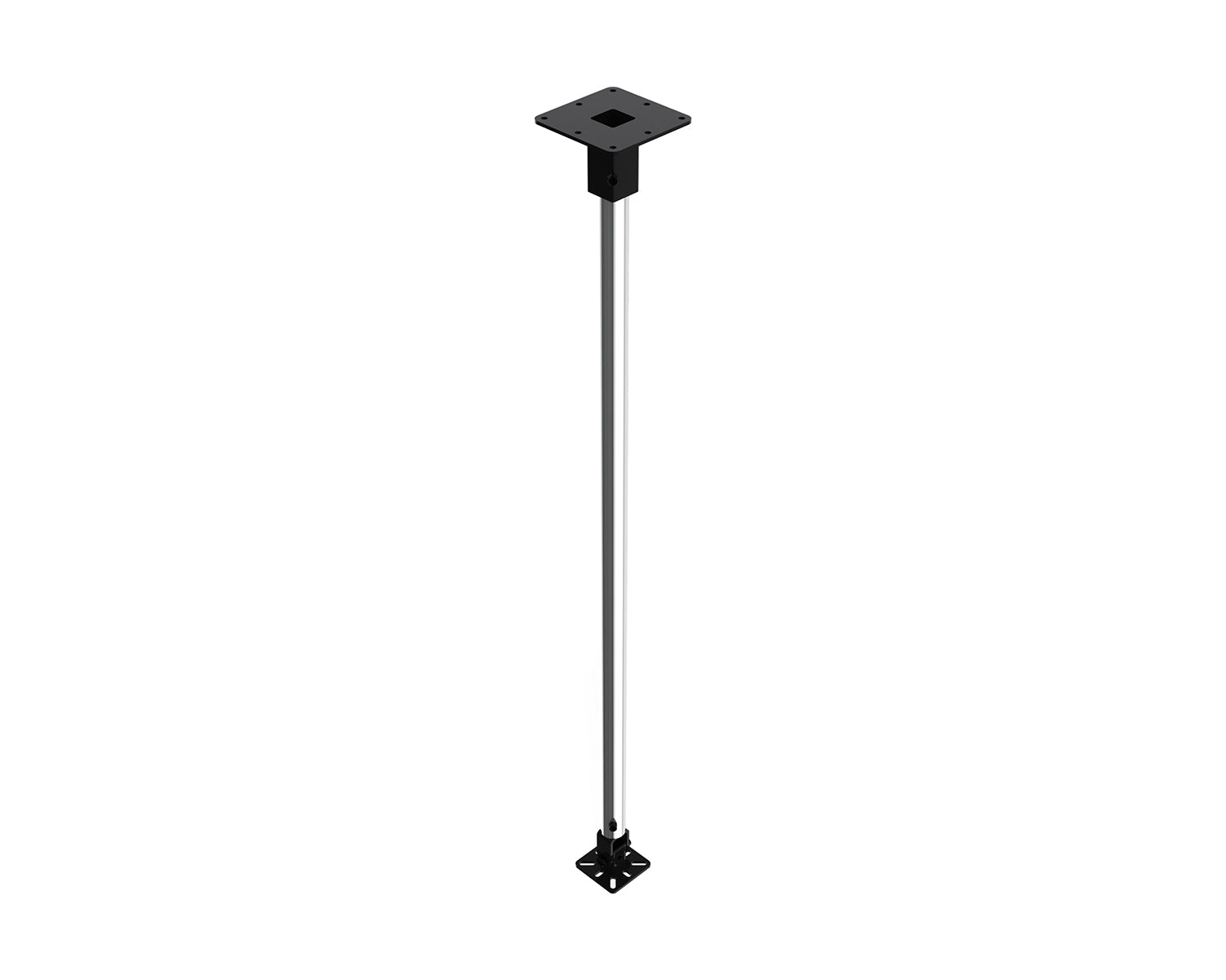 POWXC90 - Powerdrive XC90 B Top Mount Ceiling Bracket 1500mm Tube Type 90 40kg Black Image 1