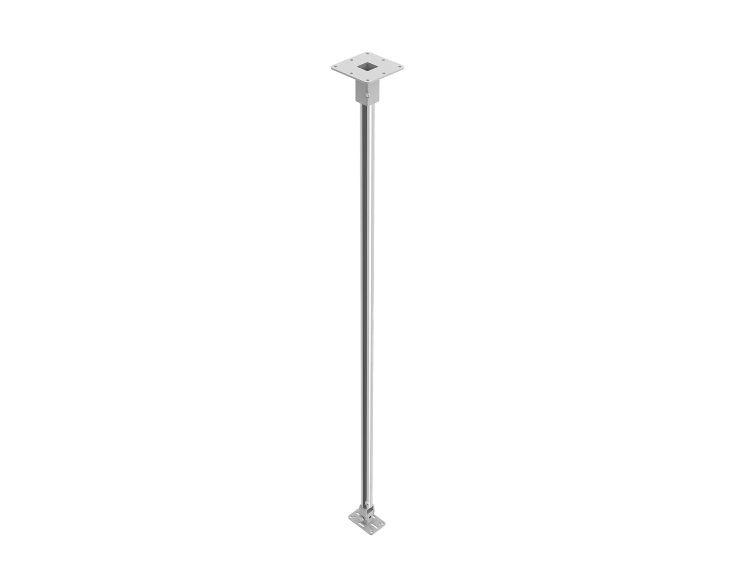 POWXD100W - Powerdrive XD100 W Top Mount Ceiling Bracket 2000mm Tube Type 100 40kg White Image 1
