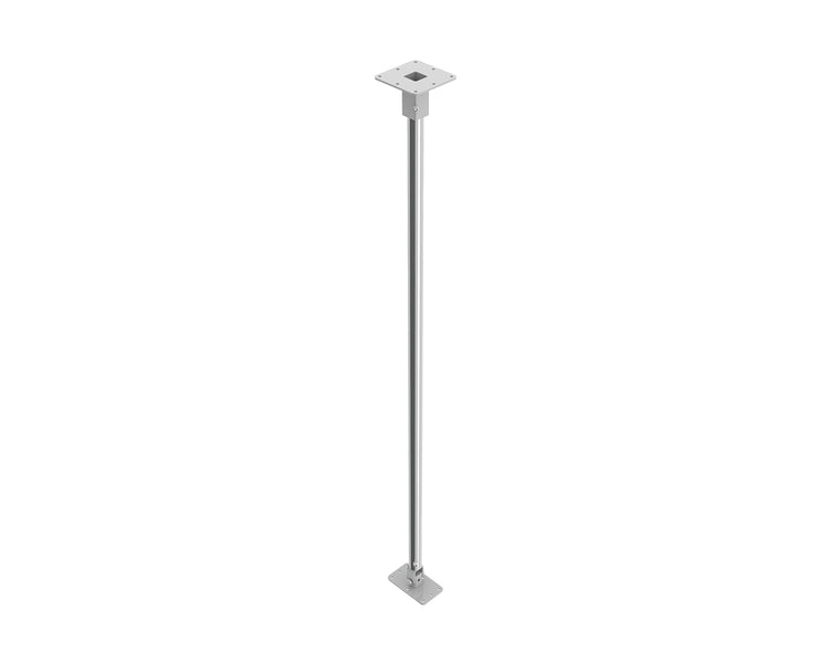 POWXD120W - Powerdrive XD120 W Top Mount Ceiling Bracket 2000mm Tube Type 120 40kg White Image 1