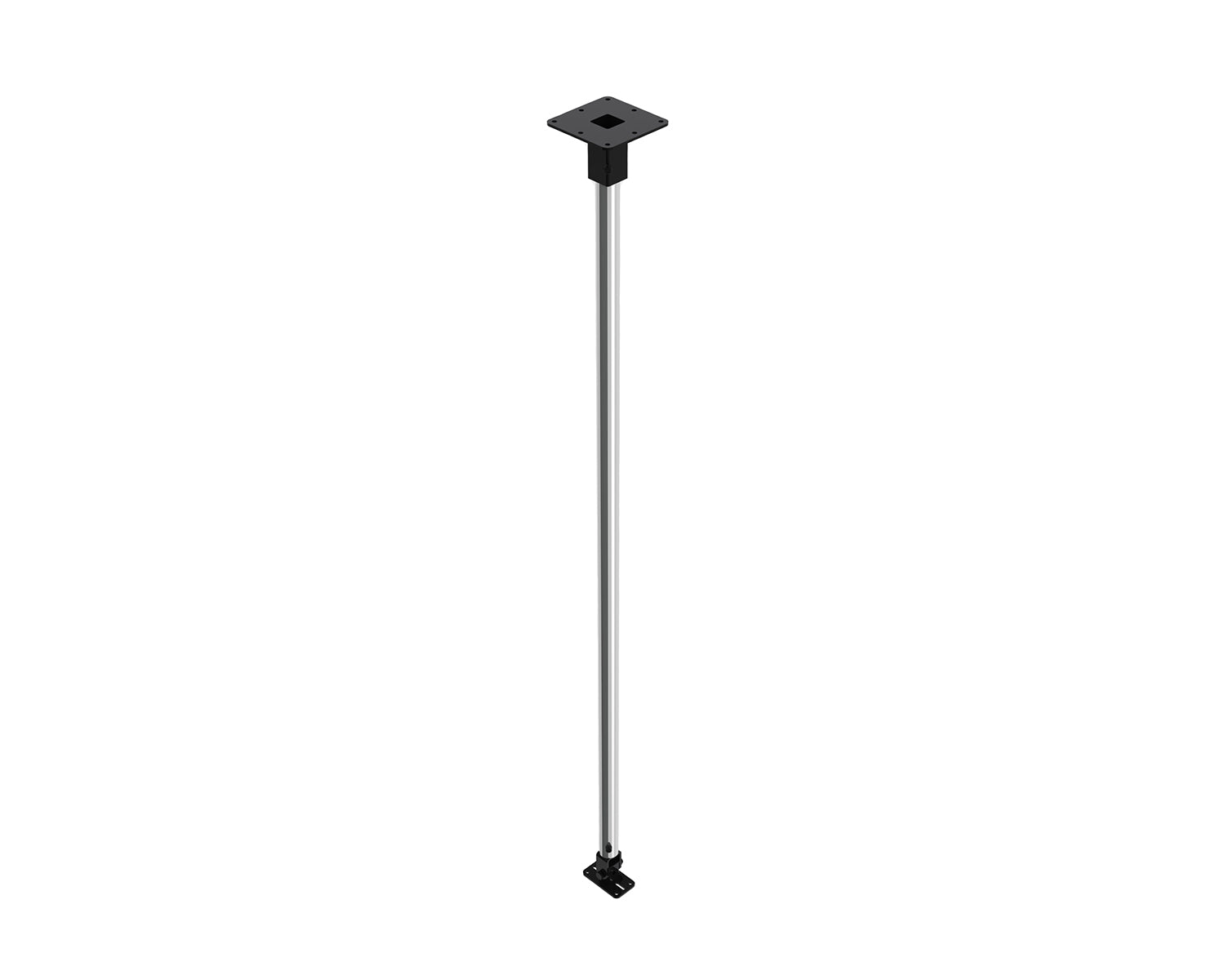 POWXD75 - Powerdrive XD75 B Top Mount Ceiling Bracket 2000mm Tube Type 75 40kg Black Image 1