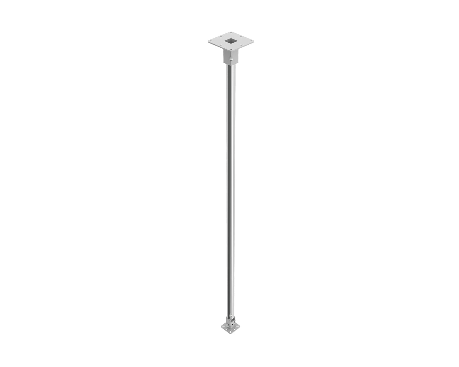 POWXD80W - Powerdrive XD80 W Top Mount Ceiling Bracket 2000mm Tube Type 80 40kg White Image 1