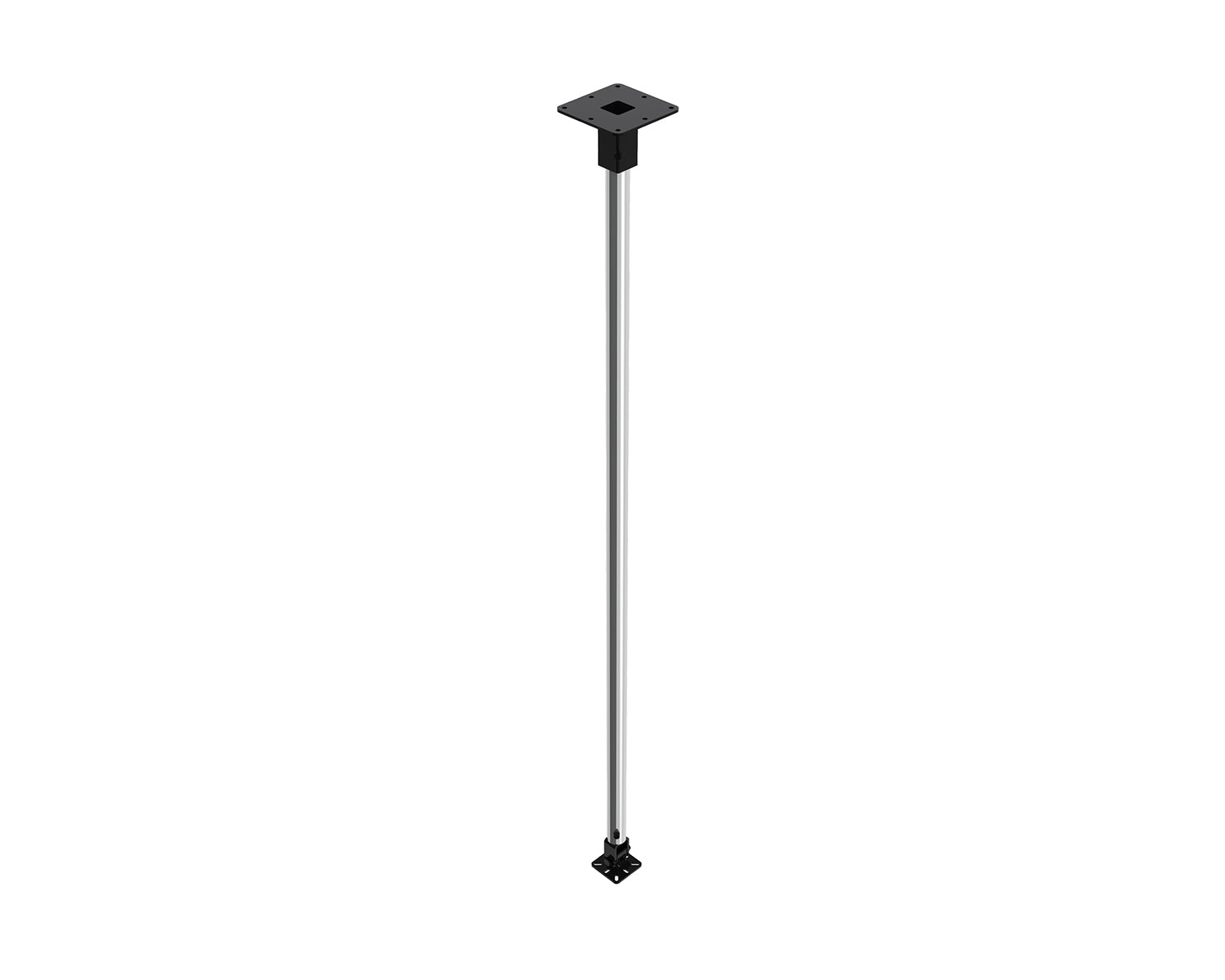 POWXD80 - Powerdrive XD80 B Top Mount Ceiling Bracket 2000mm Tube Type 80 40kg Black Image 1