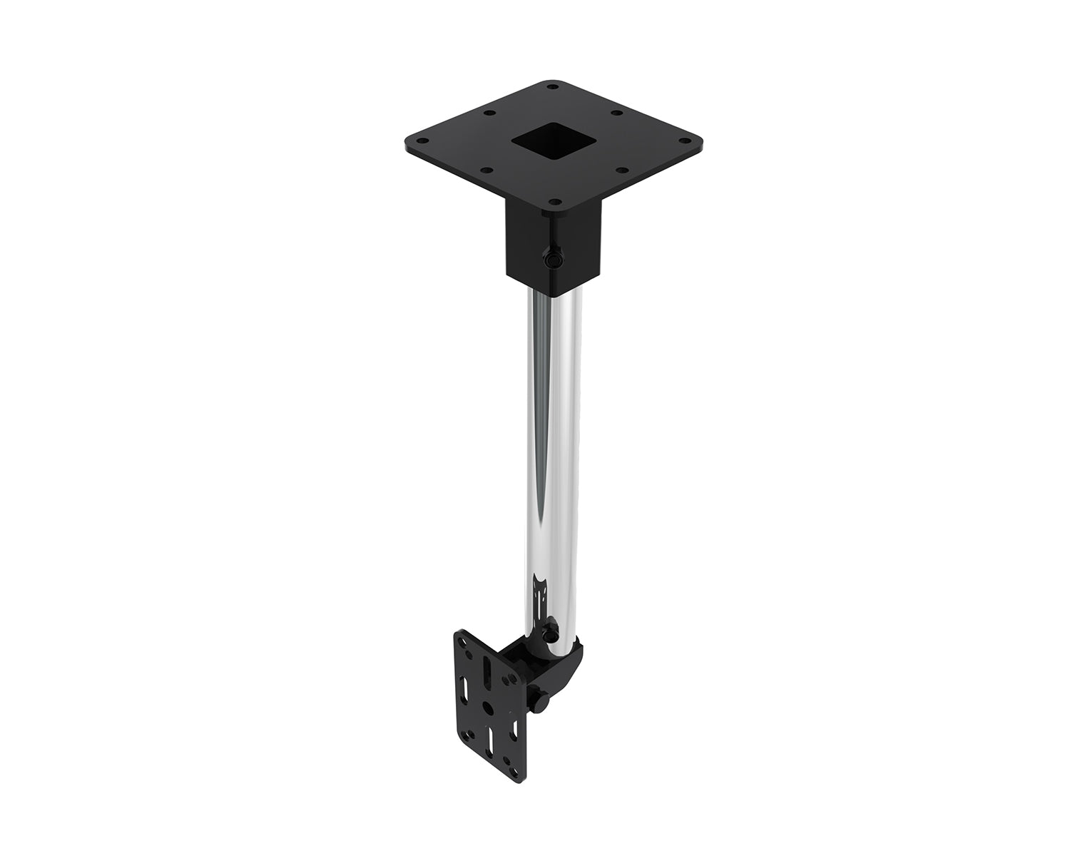 POWZA100 - Powerdrive ZA100 B Back Mount Ceiling Bracket 500mm Tube Type 100 40kg Black Image 1
