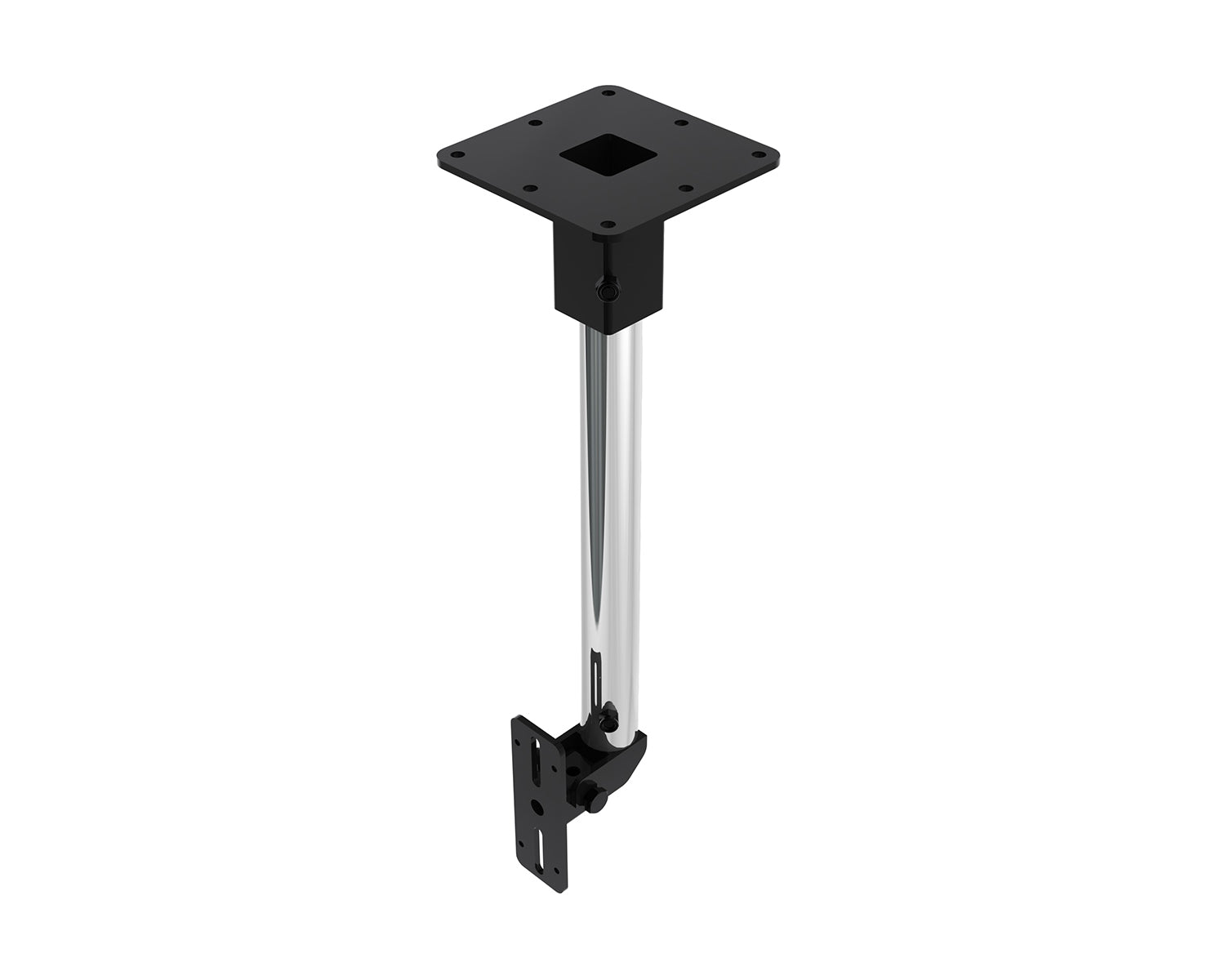 POWZA65 - Powerdrive ZA65 B Back Mount Ceiling Bracket 500mm Tube Type 65 40kg Black Image 1