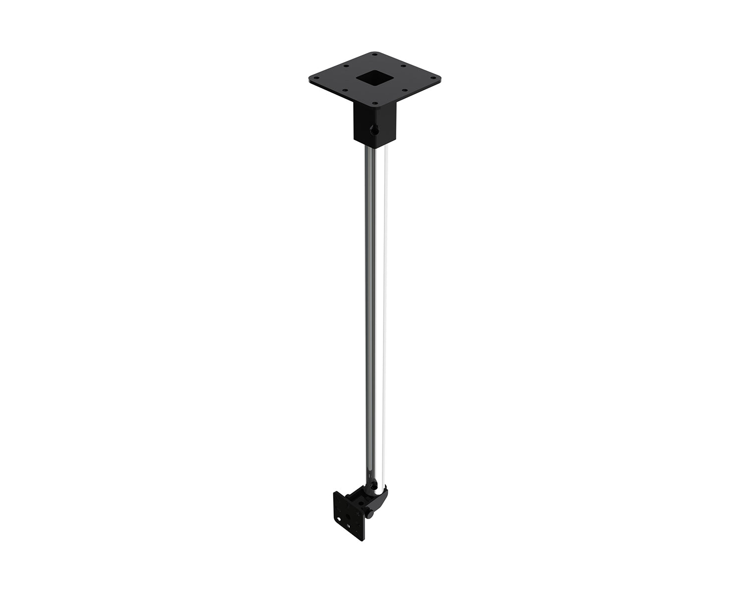 POWZB80 - Powerdrive ZB80 B Back Mount Ceiling Bracket 1000mm Tube Type 80 40kg Black Image 1
