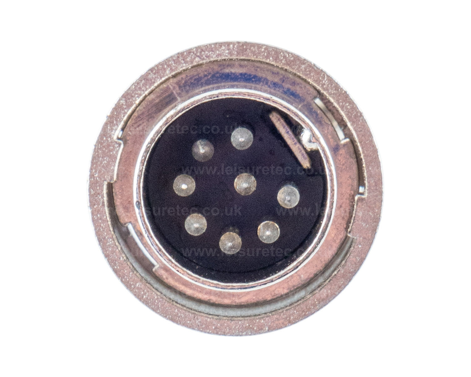 PULDP8L - Pulsar 8 Pin Locking DIN Line Plug for 6Ch DIN Signal Cable Image 2