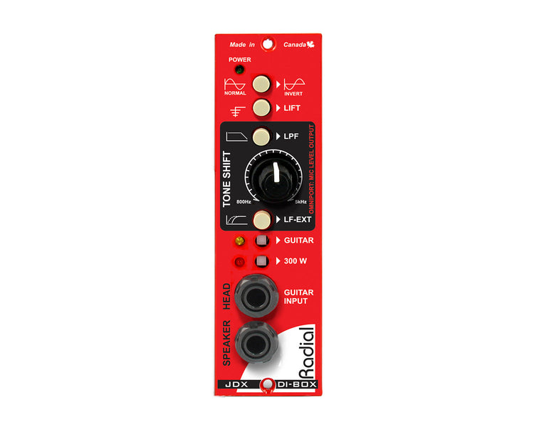 RAD500JDXSPK - Radial Workhorse JDX 500 Series Guitar Amp Interface and Cab Simulator Image 2