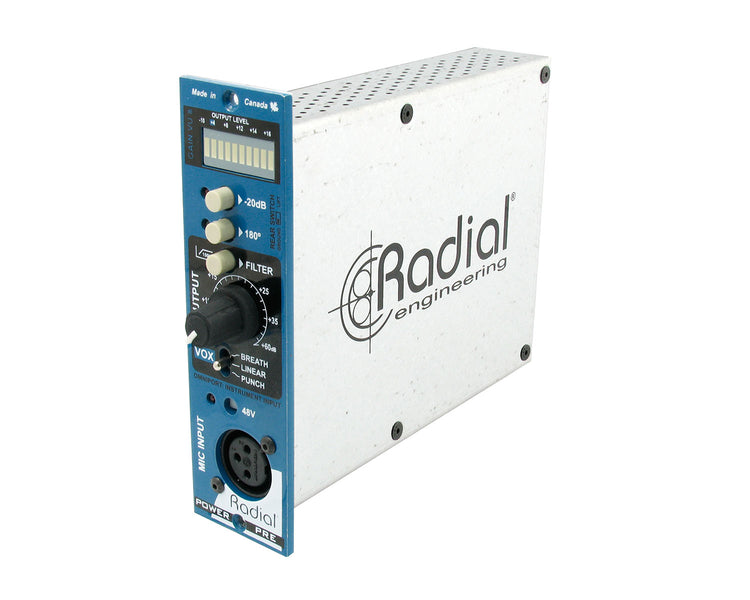 RAD500POWPRE - Radial Workhorse Powerpre 500 Series Microphone Preamplifier Image 1