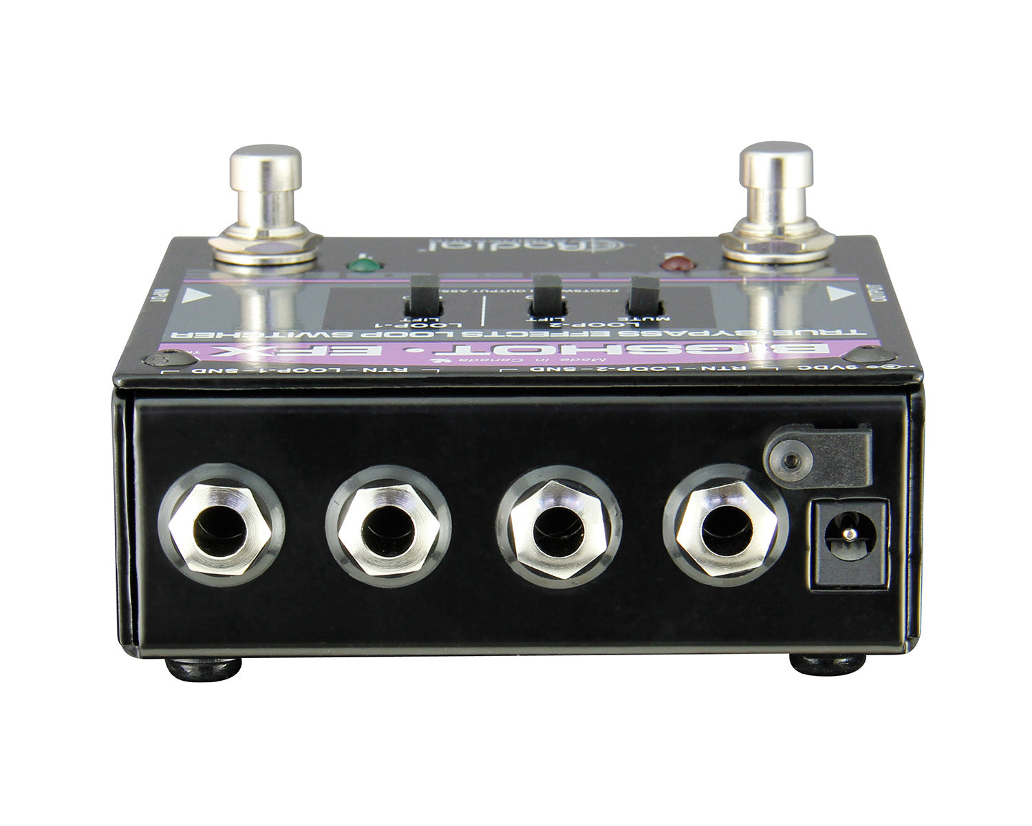 RADBSEFX - Radial BigShot EFX Four Output Guitar Amp Selector Footswitch Image 3