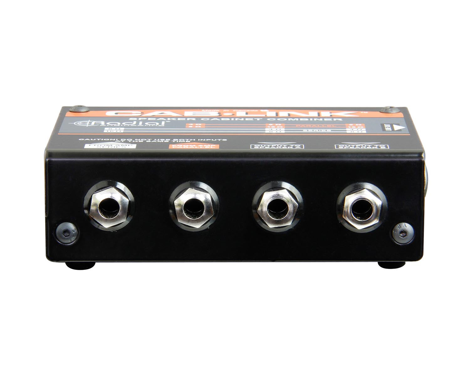 RADCABLINK - Radial Cab Link Passive Speaker Cabinet Merger 2 Guitar to 1 Speaker  Image 4