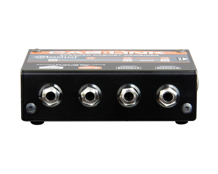 RADCABLINK - Radial Cab Link Passive Speaker Cabinet Merger 2 Guitar to 1 Speaker  Image 4