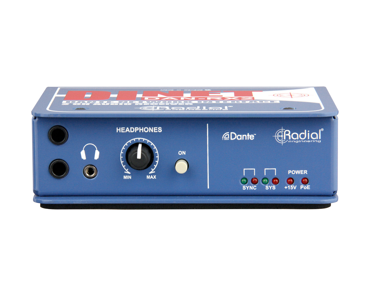 RADDNDRX2 - Radial DiNET DAN RX2 Dual Output Dante Endpoint Image 4