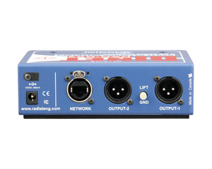 RADDNDRX2 - Radial DiNET DAN RX2 Dual Output Dante Endpoint Image 5