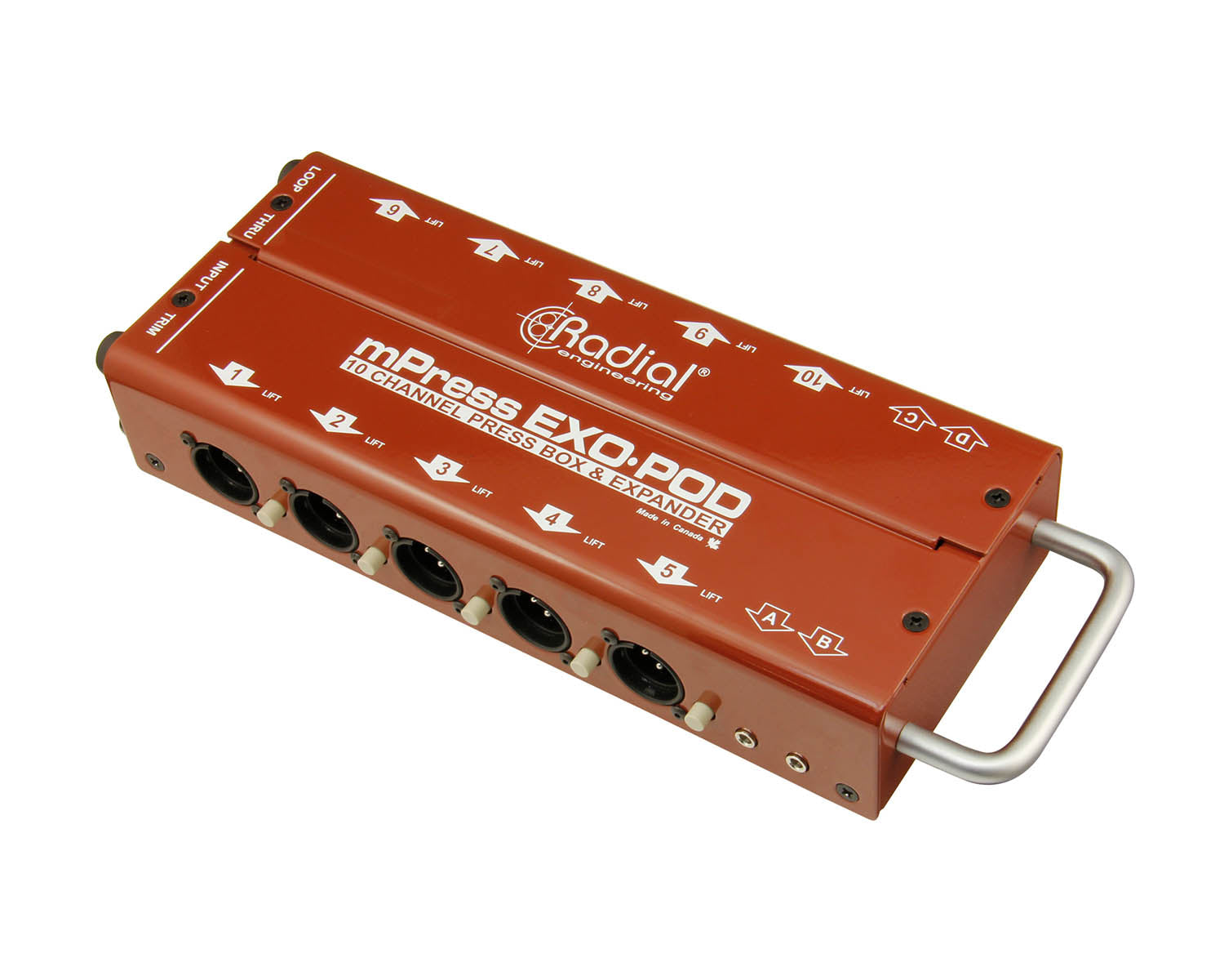 RADEXOPOD - Radial Exo Pod Passive Line Level Broadcast Splitter  Image 1