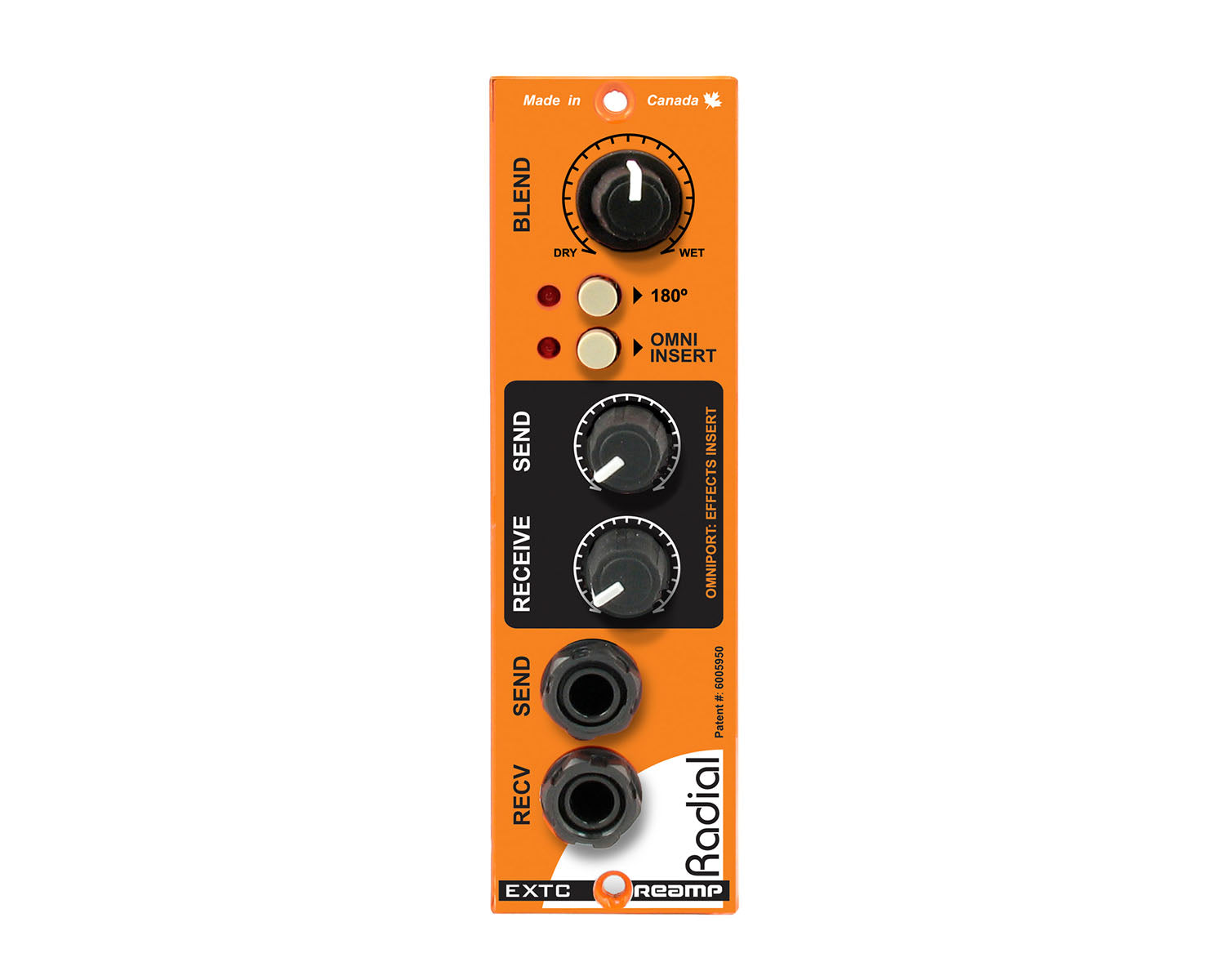 RADEXTC500 - Radial EXTC 500 Series Guitar Effects Interface and Reamp Module Image 2
