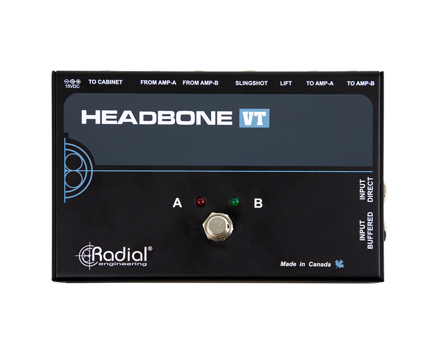 RADHBONVT - Radial Headbone VT Tube Amplifier Head Switcher Image 2