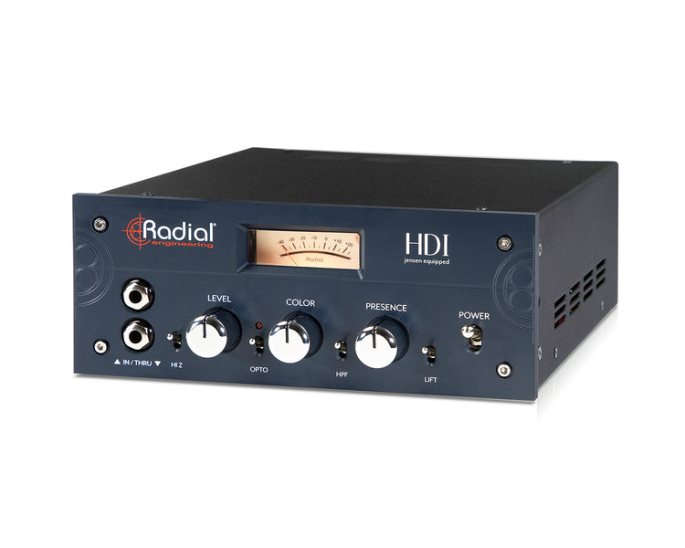 RADHDI - Radial HDI High Definition Studio Quality DI Box with Output Meter Image 1