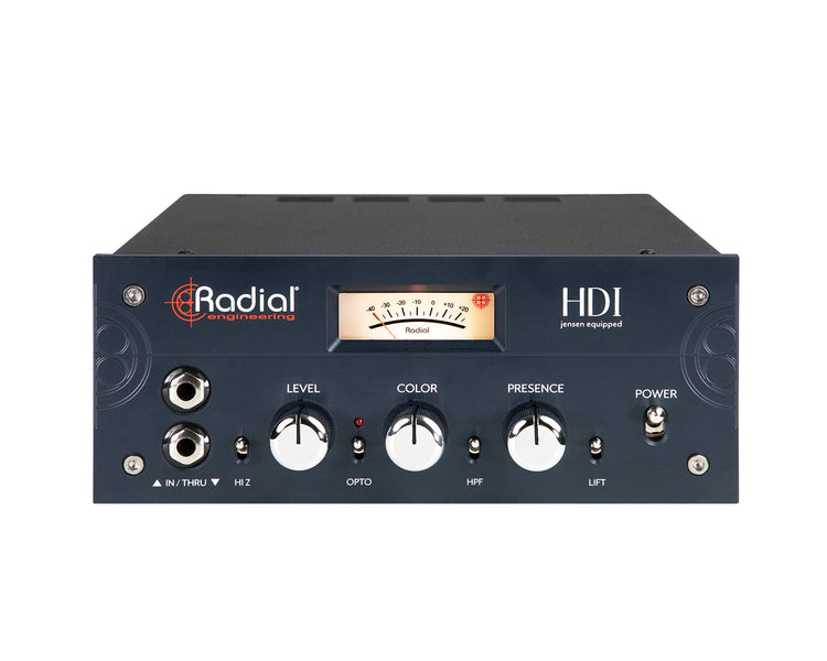 RADHDI - Radial HDI High Definition Studio Quality DI Box with Output Meter Image 2