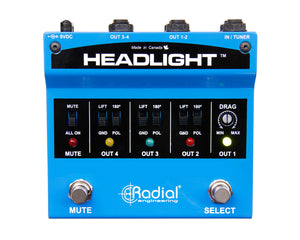 RADHLIGH - Radial Headlight Four Output Guitar Amp Selector Image 2