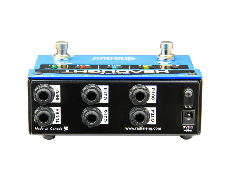 RADHLIGH - Radial Headlight Four Output Guitar Amp Selector Image 4