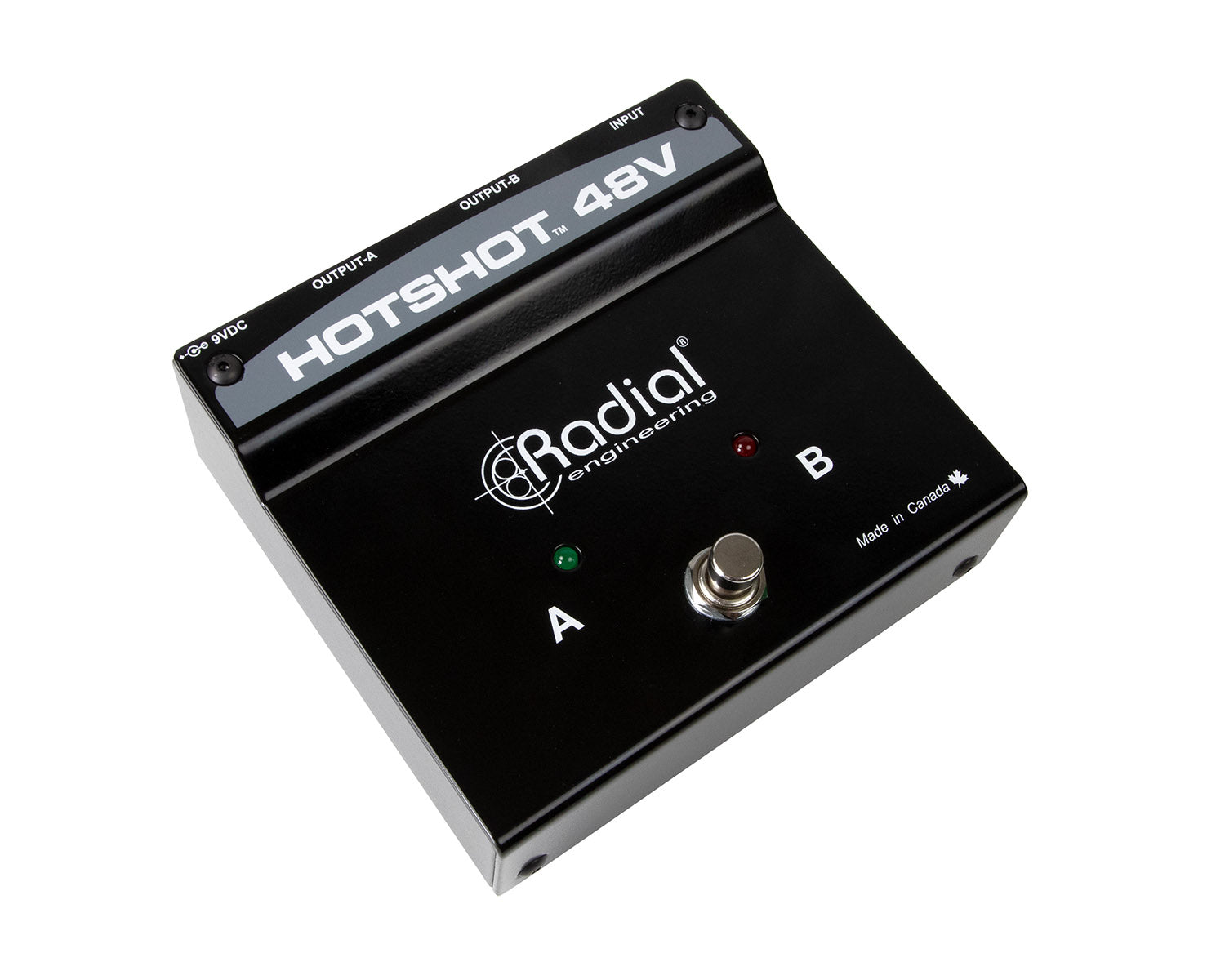 RADHOTSHOT48V - Radial HotShot 48V Condenser Microphone AB Footswitch Remote  Image 2