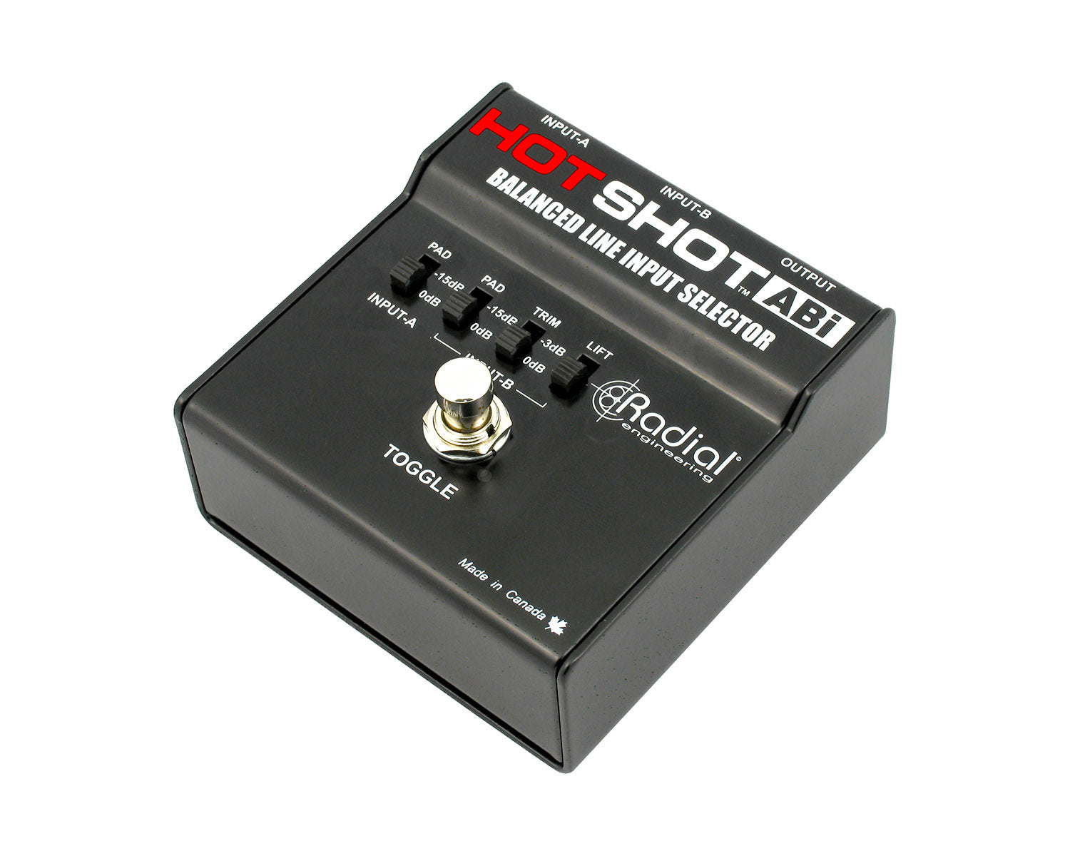 RADHSABI - Radial HotShot ABi On Stage Two Signal Source Input Selector Image 1