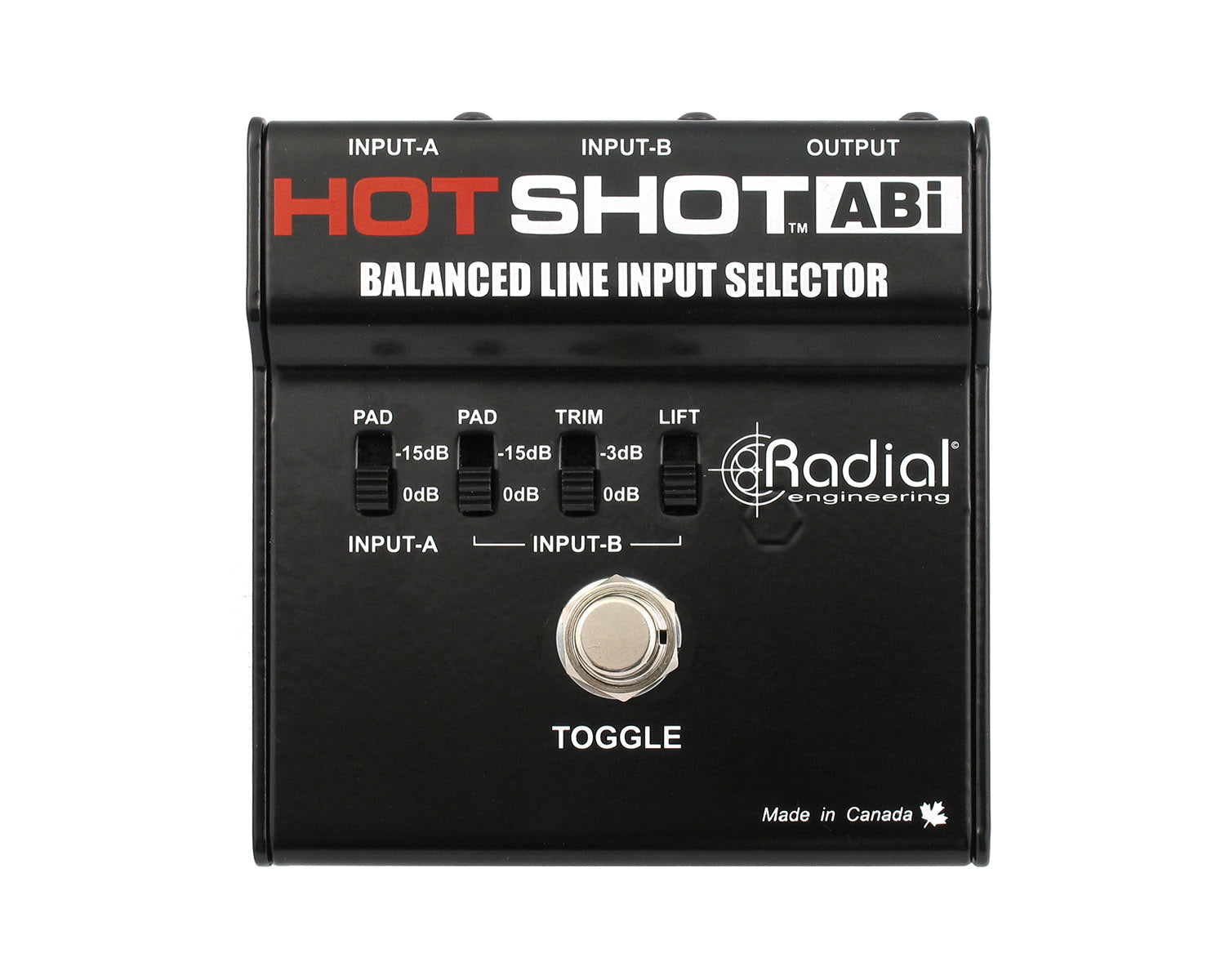 RADHSABI - Radial HotShot ABi On Stage Two Signal Source Input Selector Image 2
