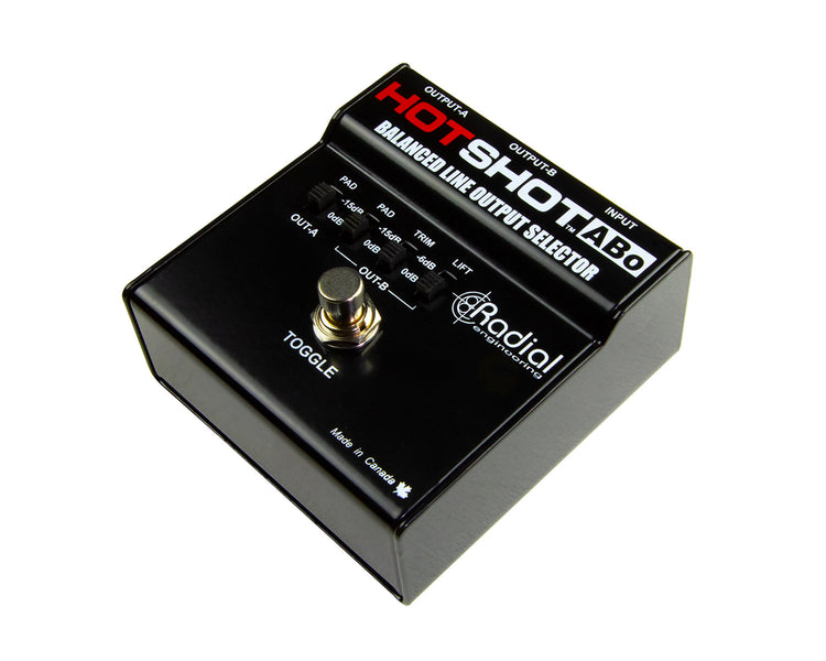 RADHSABO - Radial HotShot ABo On Stage Two Signal Source Output Selector Image 1
