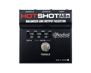 RADHSABO - Radial HotShot ABo On Stage Two Signal Source Output Selector Image 2