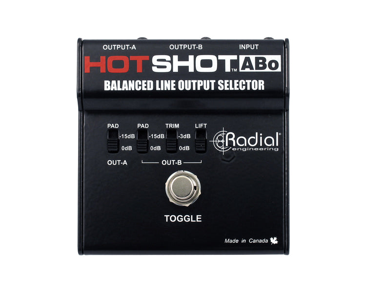 RADHSABO - Radial HotShot ABo On Stage Two Signal Source Output Selector Image 2