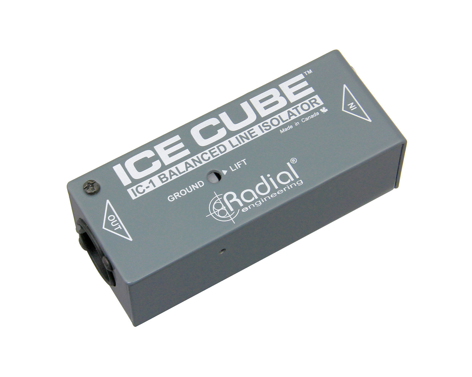 RADICECUBE - Radial Ice Cube Balanced XLR Line Isolator and Hum Eliminator Image 1