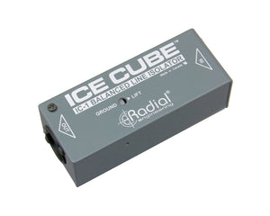 RADICECUBE - Radial Ice Cube Balanced XLR Line Isolator and Hum Eliminator Image 1