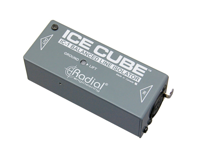 RADICECUBE - Radial Ice Cube Balanced XLR Line Isolator and Hum Eliminator Image 2