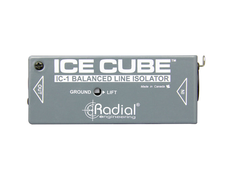 RADICECUBE - Radial Ice Cube Balanced XLR Line Isolator and Hum Eliminator Image 3