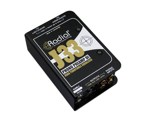 RADJ33 - Radial J33 J Class Combination RIAA Phono Reamp and DI Box Image 2