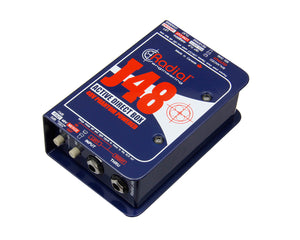 RADJ48 - Radial J48 J Class Phantom Powered (48V) DI Box Image 1
